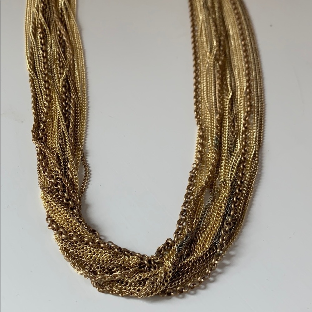 Toggle Clasp Chunky Strand Necklace